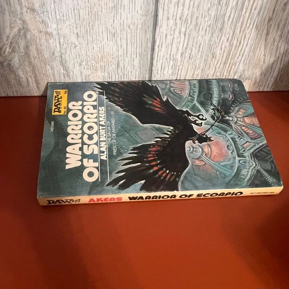 Warrior of Scorpio Alan Burt Akers DAW Books 1973 Saga of Prescot of Antares III
